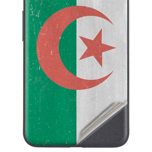 Algeria Flag Distressed Google Pixel 5a Skin